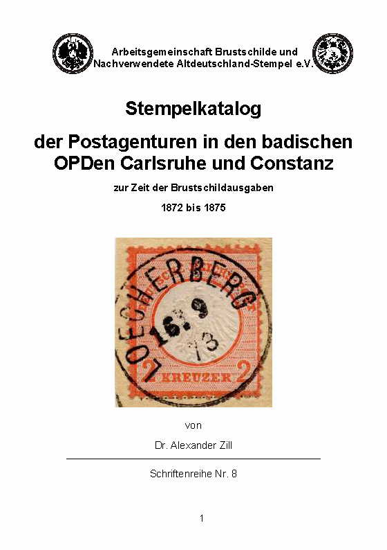 Deckblatt Katalog Agenturstempel